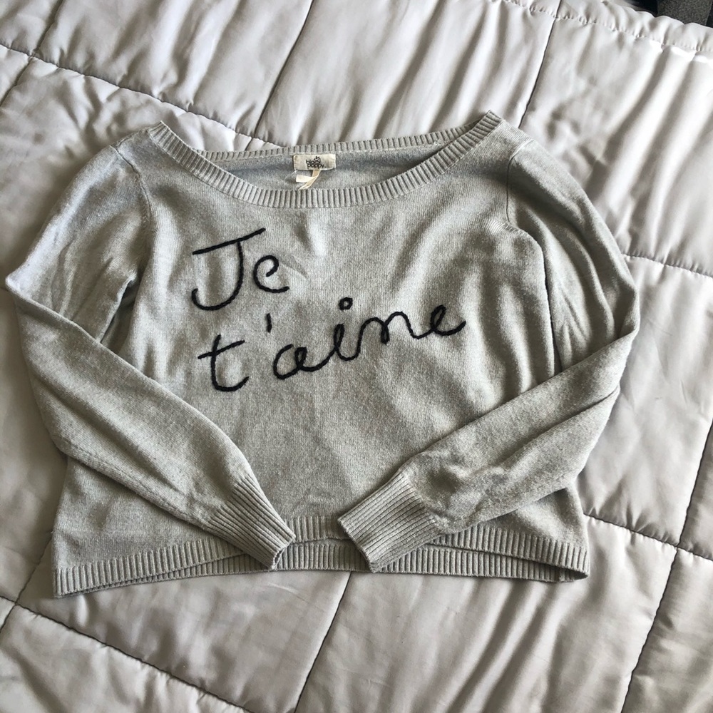 French sweater